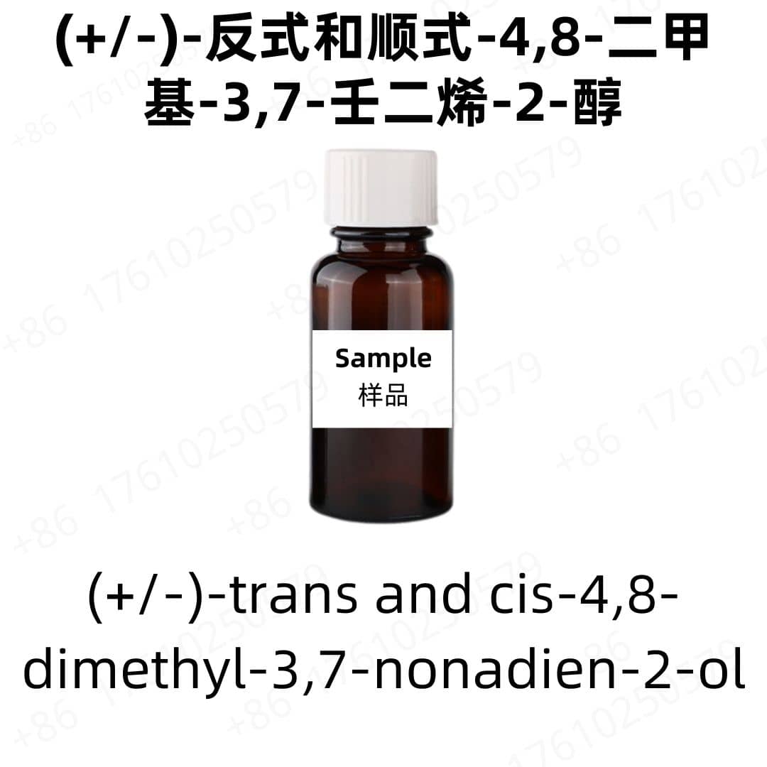 (+/-)-trans and cis-4,8-dimethyl-3,7-nonadien-2-ol
